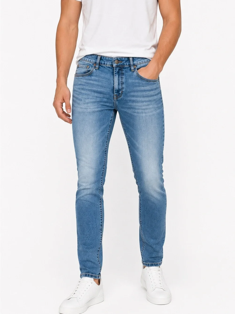 American Eagle Outfitters Men's Light Wash Slim Jeans